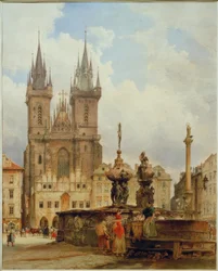 The Teyn Church in Prague